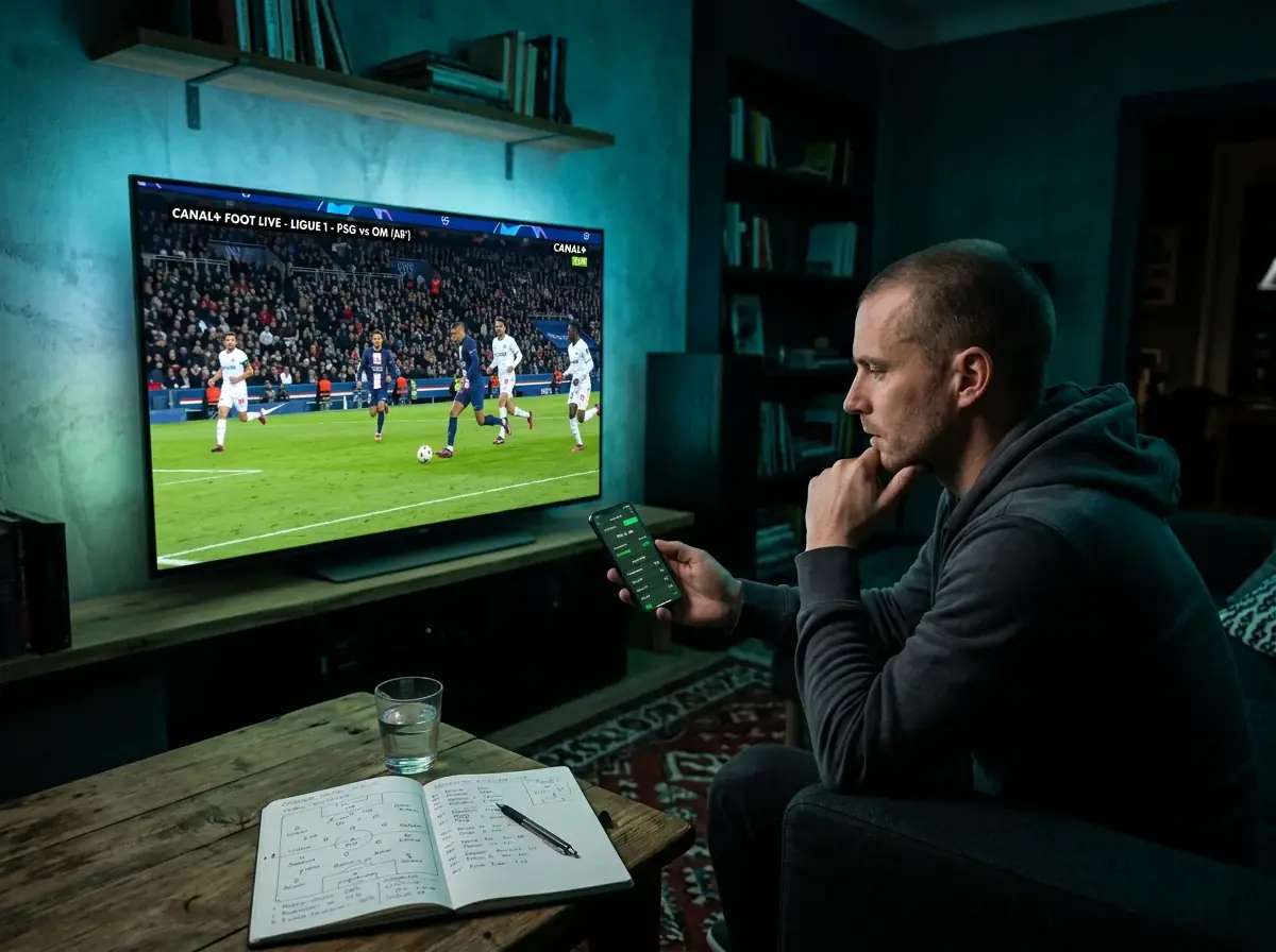 Paris en direct sur la Ligue 1 avec analyse des cotes live pendant un match de football